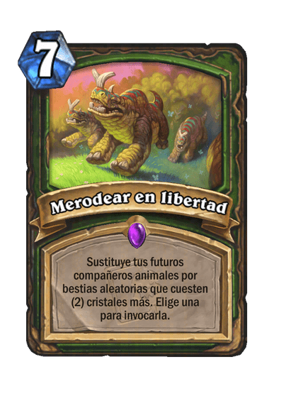 Merodear en libertad