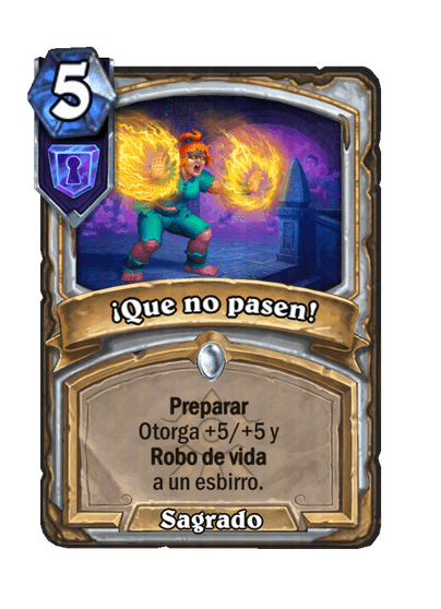 ¡Que no pasen!