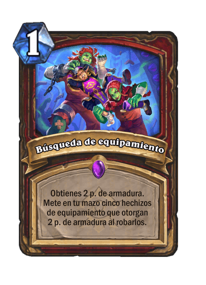 Búsqueda de equipamiento