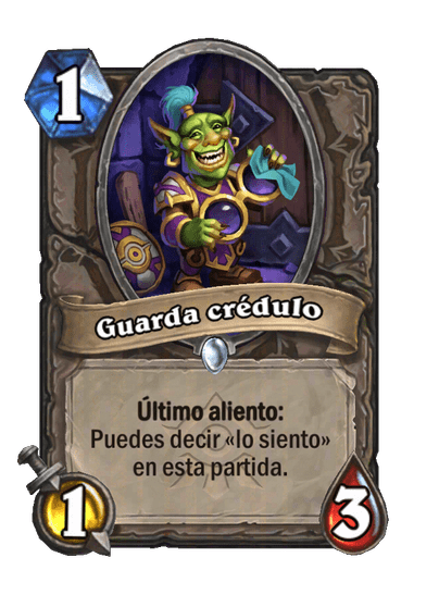 Guarda crédulo