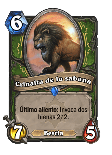 Crinalta de la sabana (Antiguo)
