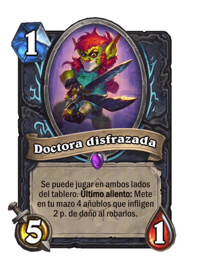 Doctora disfrazada