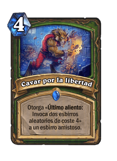 Cavar por la libertad
