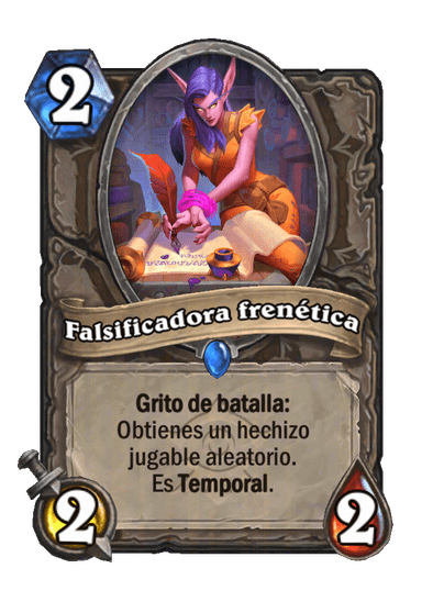 Falsificadora frenética