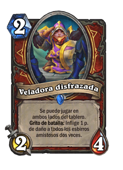 Veladora disfrazada