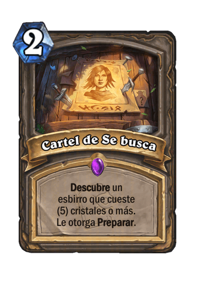 Cartel de Se busca