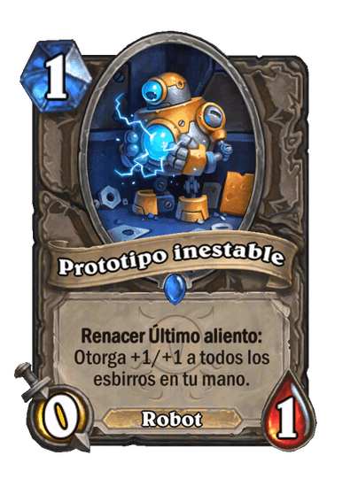 Prototipo inestable