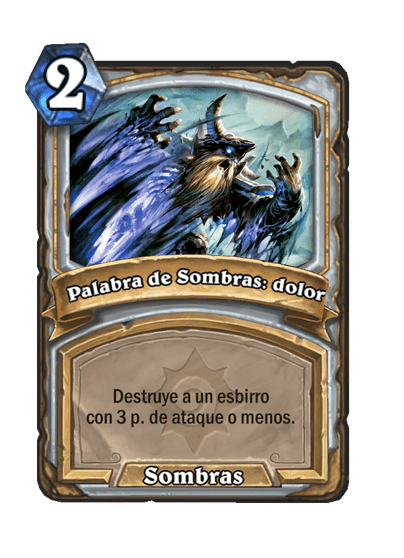 Palabra de Sombras: dolor (Antiguo)