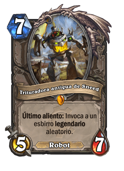 Trituradora antigua de Sneed