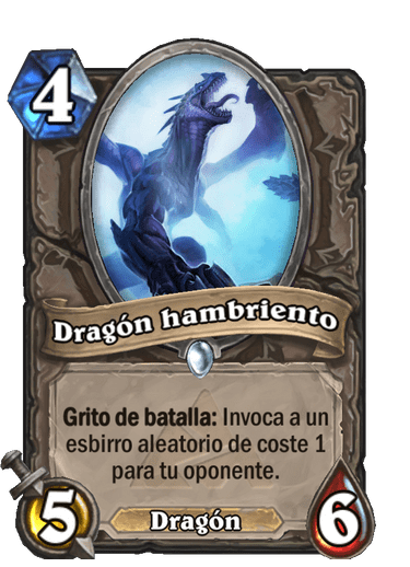 Dragón hambriento