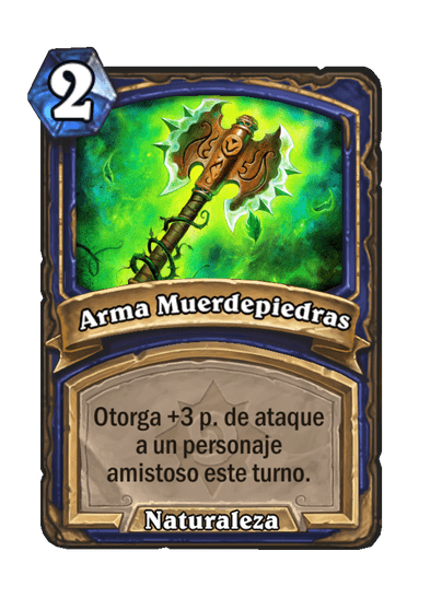 Arma Muerdepiedras (Antiguo)