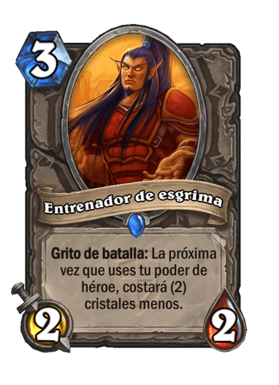 Entrenador de esgrima