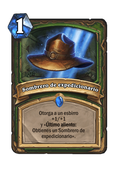 Sombrero de expedicionario
