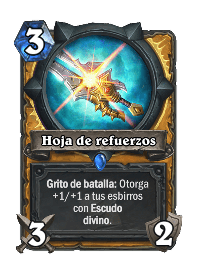 Hoja de refuerzos