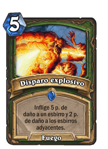 Disparo explosivo (Antiguo)