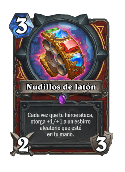 Nudillos de latón