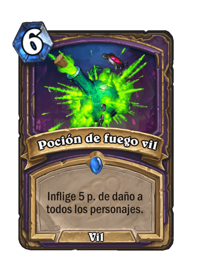 Poción de fuego vil