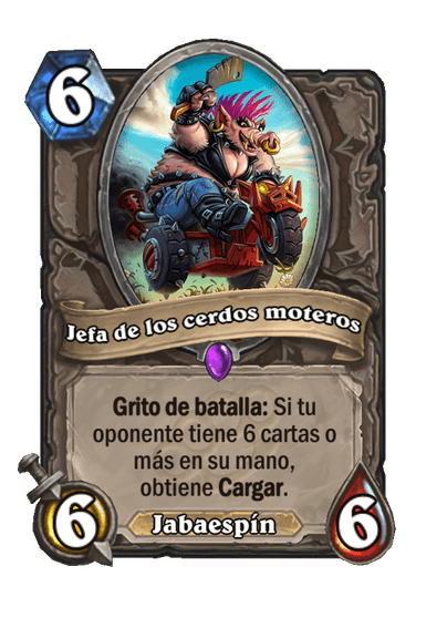 Jefa de los cerdos moteros