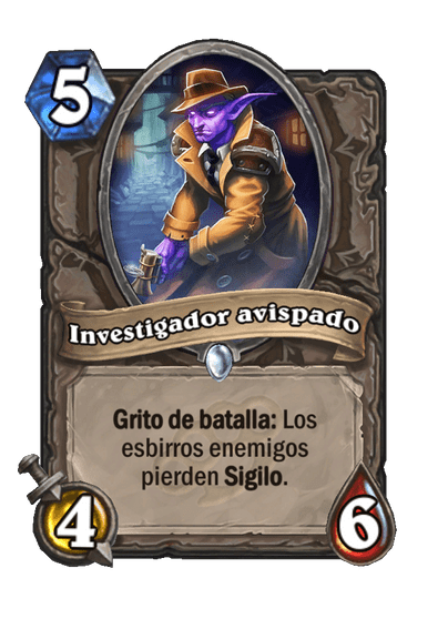Investigador avispado