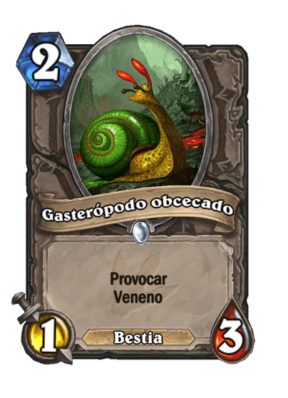 Gasterópodo obcecado