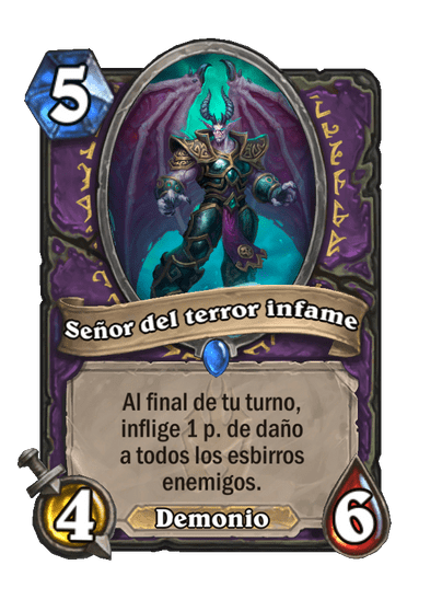 Señor del terror infame