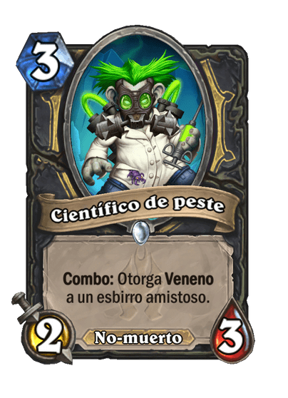 Científico de peste