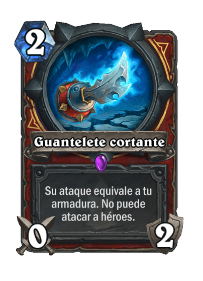 Guantelete cortante