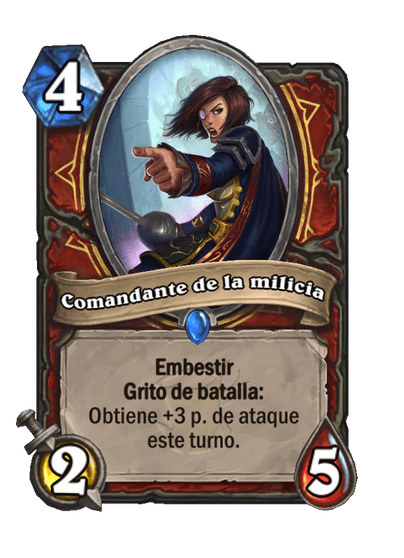Comandante de la milicia