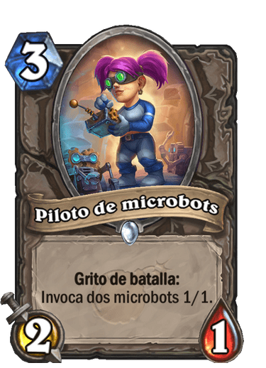Piloto de microbots