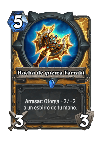Hacha de guerra Farraki