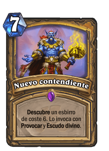 Nuevo contendiente
