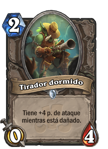 Tirador dormido