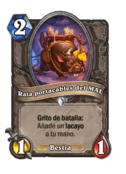Rata portacables del MAL