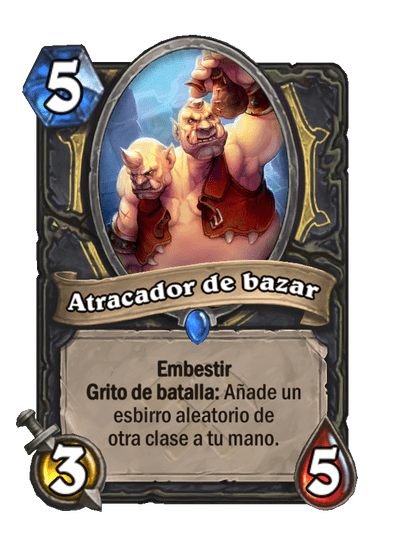 Atracador de bazar