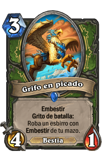 Grifo en picado