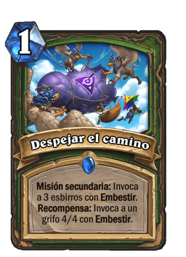 Despejar el camino