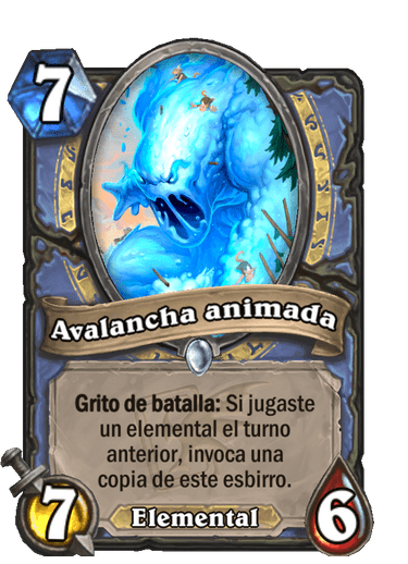 Avalancha animada