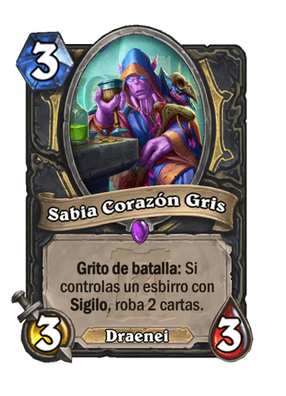 Sabia Corazón Gris