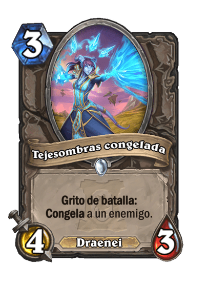 Tejesombras congelada
