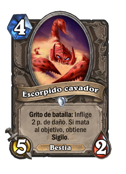 Escórpido cavador