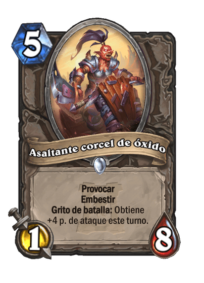Asaltante corcel de óxido