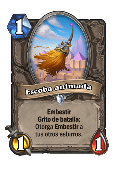 Escoba animada