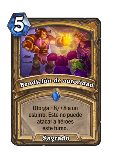 Bendición de autoridad
