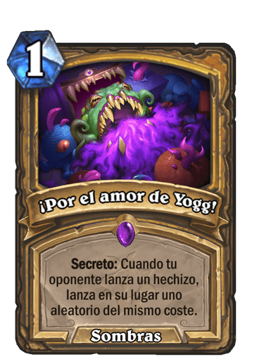 ¡Por el amor de Yogg!