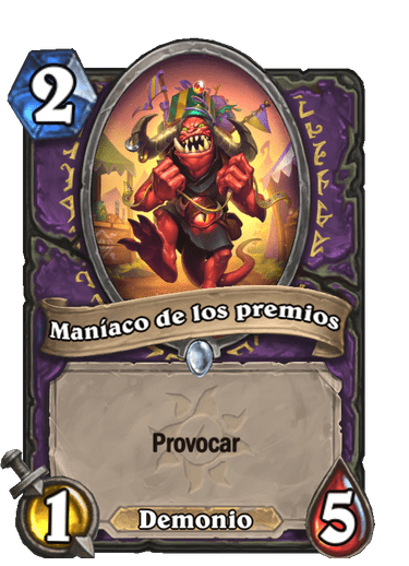 Maníaco de los premios