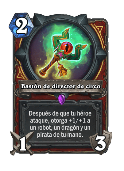 Bastón de director de circo
