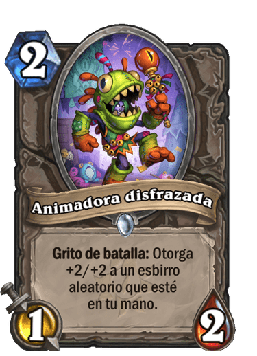 Animadora disfrazada