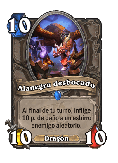 Alanegra desbocado