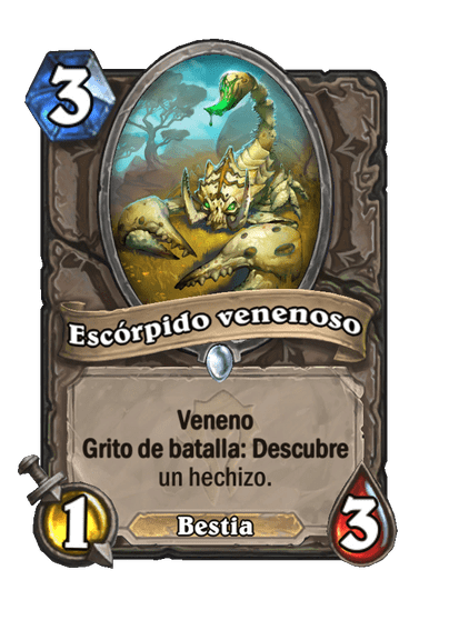 Escórpido venenoso