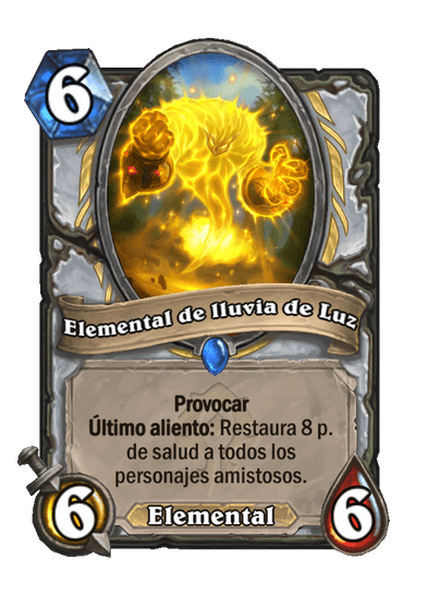 Elemental de lluvia de Luz